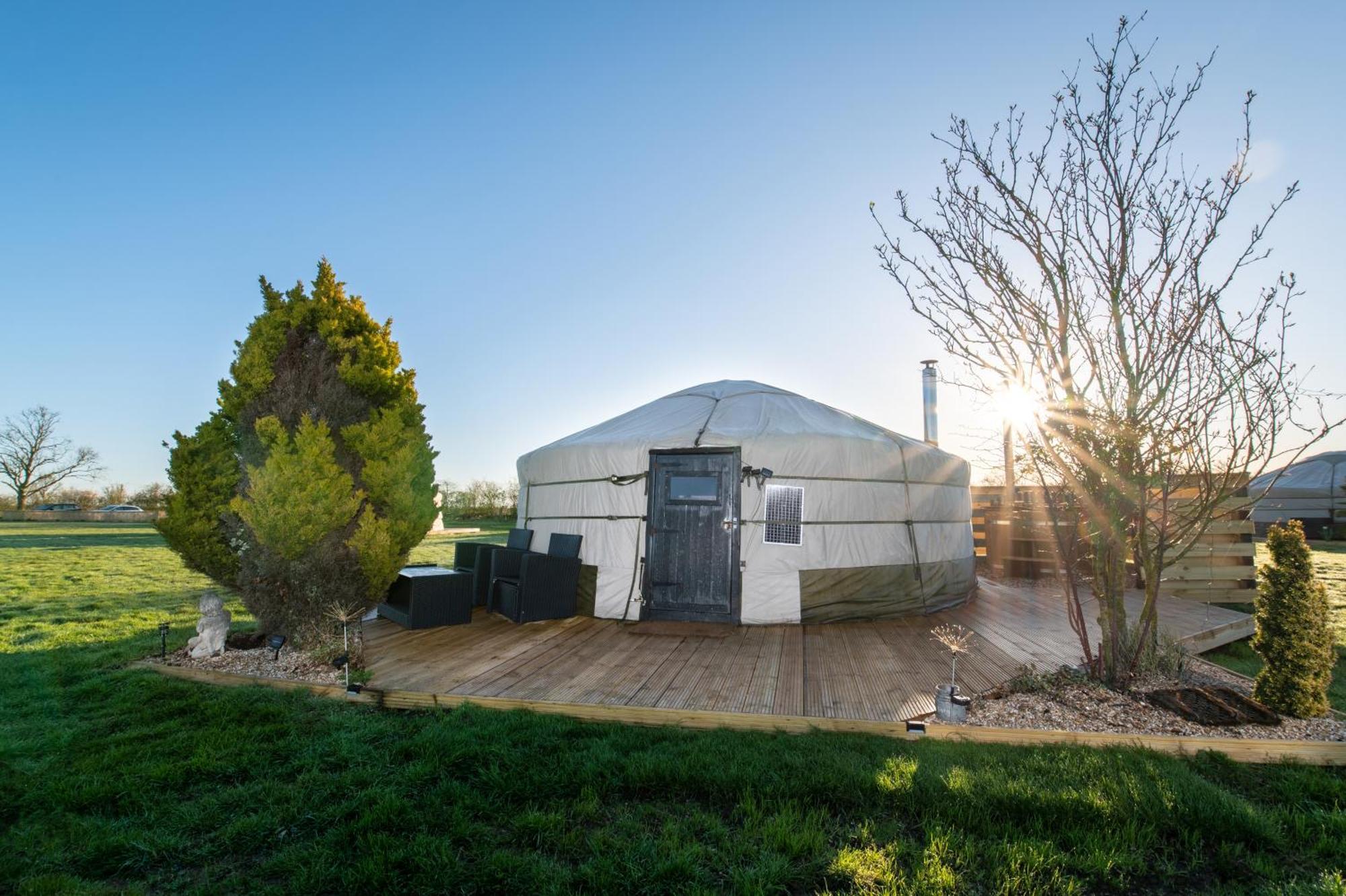 מלון Lincoln Yurts מראה חיצוני תמונה