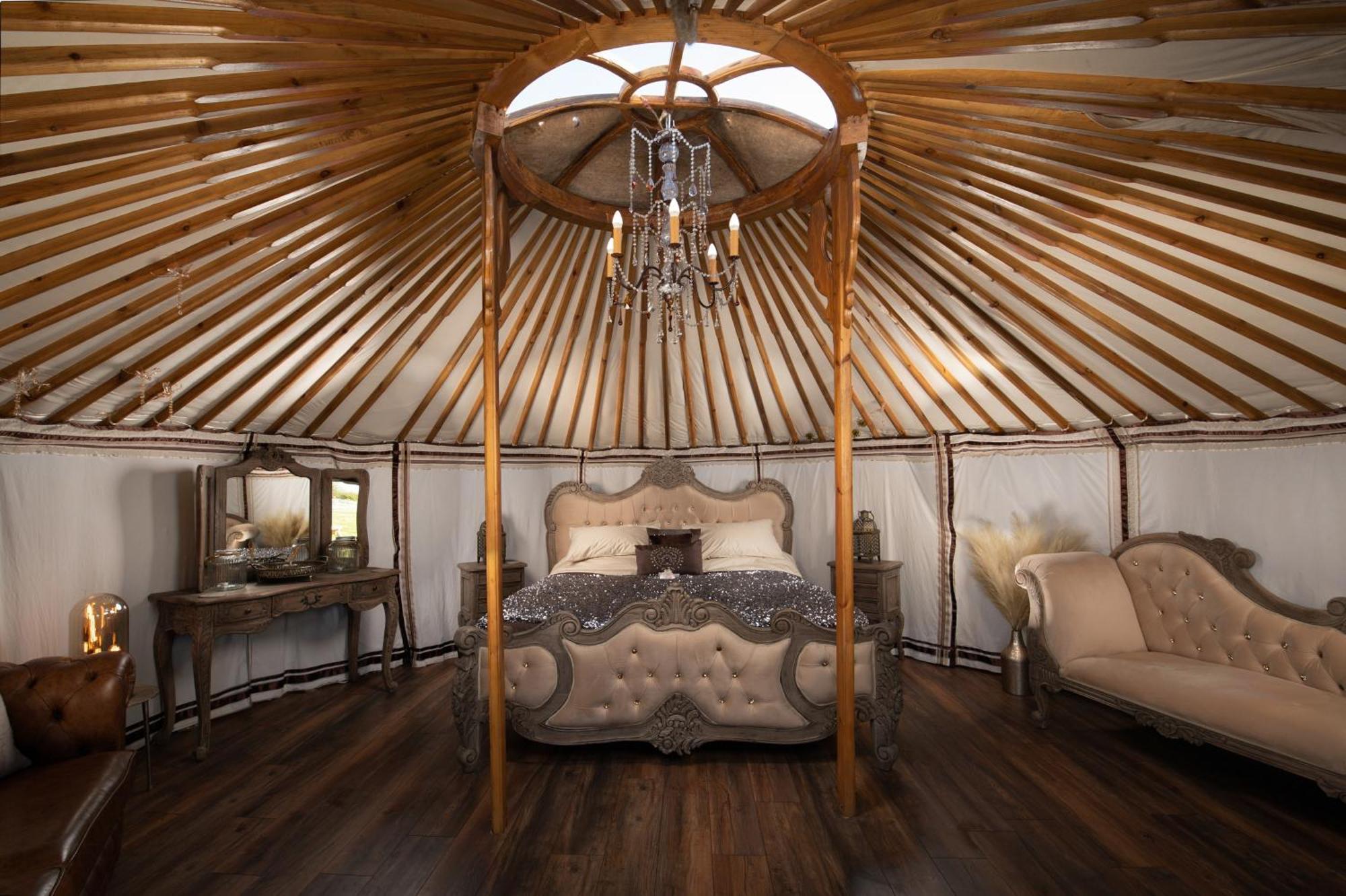 מלון Lincoln Yurts מראה חיצוני תמונה