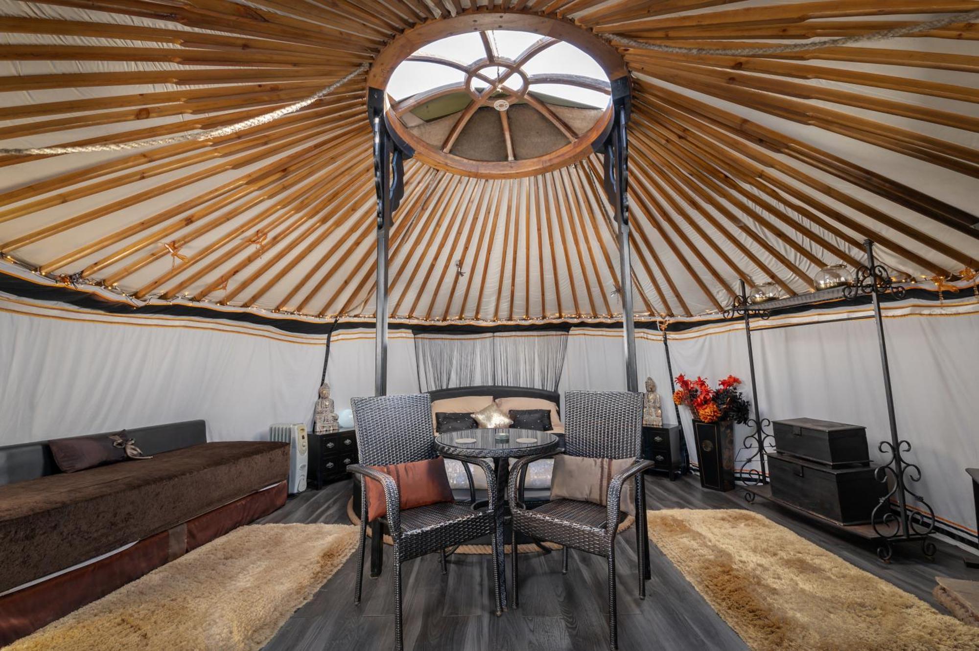 מלון Lincoln Yurts מראה חיצוני תמונה