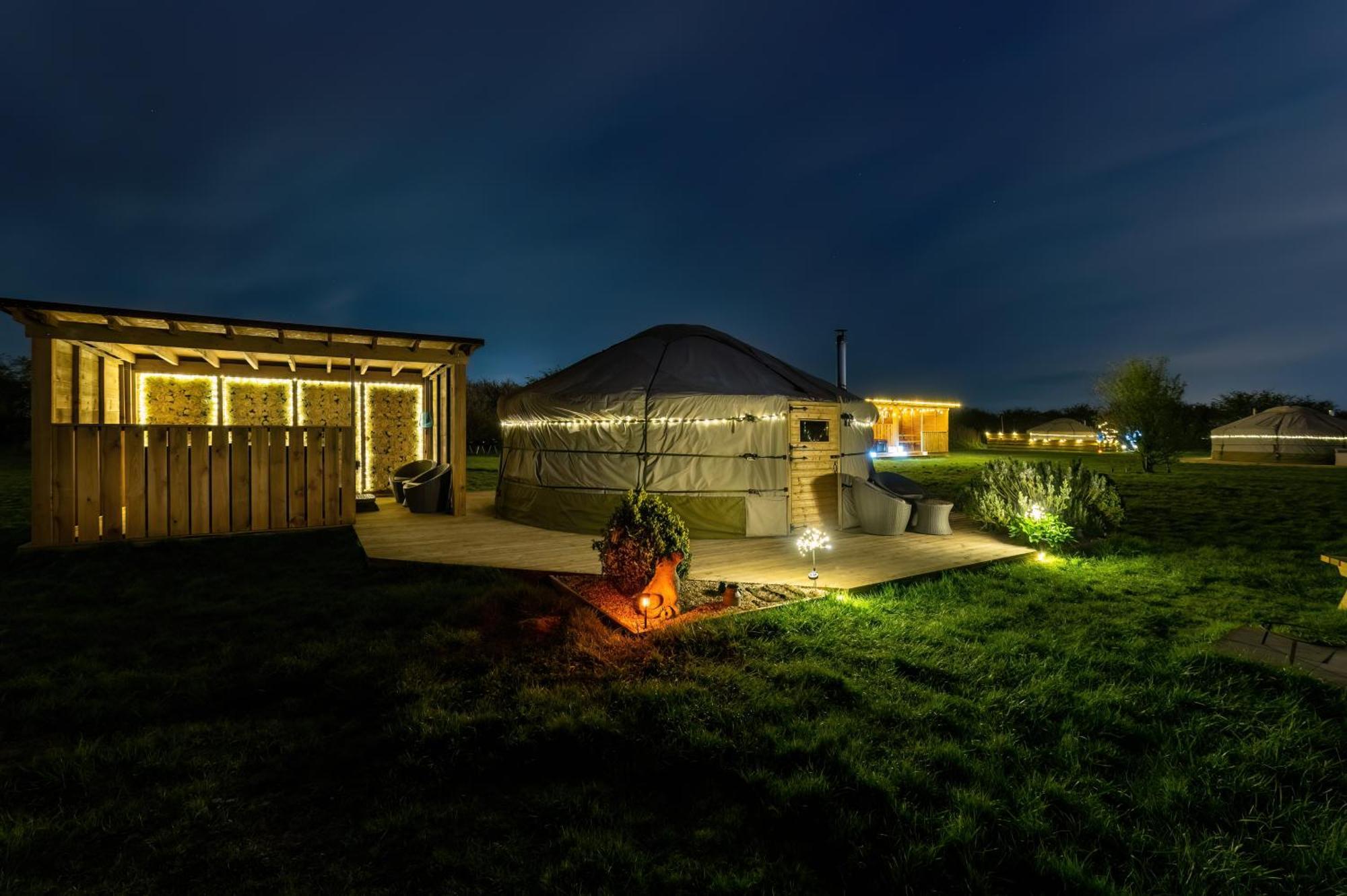 מלון Lincoln Yurts מראה חיצוני תמונה
